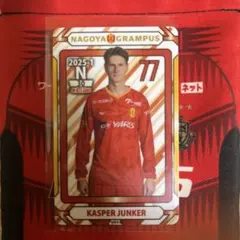 名古屋グランパス キャスパー・ユンカー選手 オンサイトカード