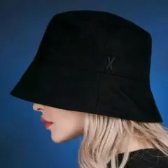 VAZAR バケットハット　ブラック　ユニセックス　韓国