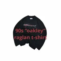 90s Oakley Archive raglan T-shirt Tシャツ