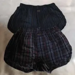 BHPC チェック柄トランクス 2枚セット Lサイズ