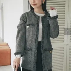 2026年最新】La boutique BonBon ノーカラージャケットの人気アイテム