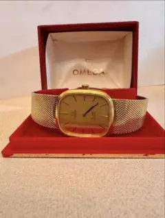 OMEGA ジャンク オメガ デビル 1365 クォーツ プッシュ式リューズ