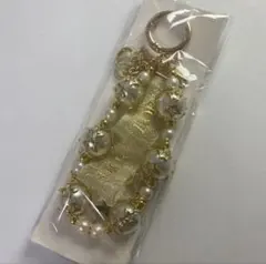 【新品未使用】Dior 星形　ノベルティ　パール　キーホルダー