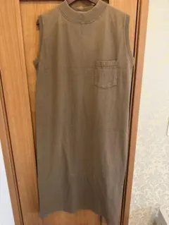 Goodwear モックネック ノースリーブ　ワンピースのサムネイル