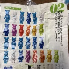 ベアブリック 50%サイズ カルピス