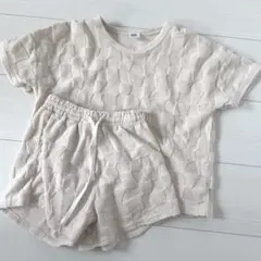 mid mile 半袖Tシャツ セットアップ アイボリー