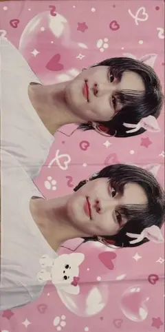 ENHYPEN ジョンウォン スローガン ピンク