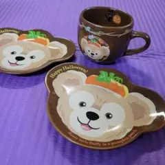 ディズニーシー　ダッフィー　スーベニア　マグカップ　プレート　ハロウィン