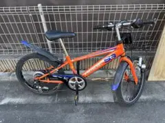 子供用自転車 20インチ オレンジ 6段変速のサムネイル