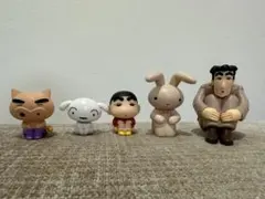 クレヨンしんちゃん まちぼうけ　フィギュア 5体セット