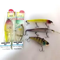 DUEL BASS用　ミノー　トップウオーター　バイブレーション【新品未使品】のサムネイル