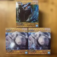 モンスターハンター 鎮座獣　ナルガクルガ　フルフル　フィギュア　3点セット