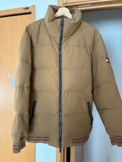 TOMMY HILFIGER ブラウン ダウンジャケット XL