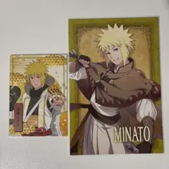 【匿名配送】 NARUTO ナルト 波風ミナト 特典 ポストカード ブロマイド