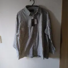 未使用ダグ付きビバリーヒルズポロクラブチェックシャツ