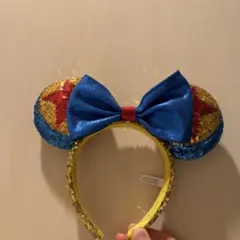 ディズニー ミッキー耳カチューシャ スパンコール