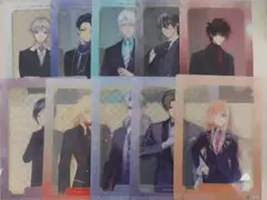 刀剣乱舞　オリジナルマルチシート＋クリアファイル　全種類セット　セブンイレブン