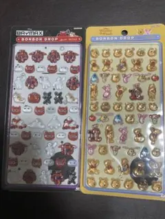 ベイマックス・ウィニー・ザ・プー ボンボンドロップシール2シートセット