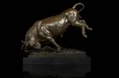 大人気ブロンズ像 イノシシ Barye 名作インテリア家具置物彫刻銅像