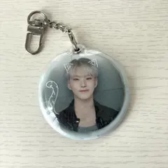 SEVENTEEN right here ホシ 缶バッジ カバーキーリング