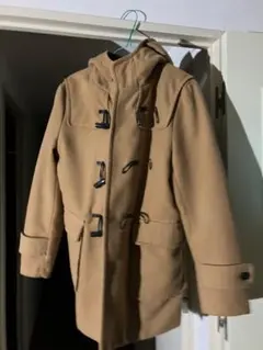 m.f.editorial ベージュ ダッフルコート フリース素材