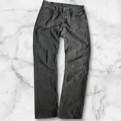 USA製 LEVI'S501 ブラックデニム36W92cm90s archive