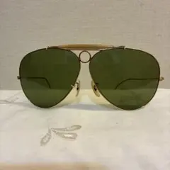 RAY BAN　USA製ビンテージ アビエーター サングラス グリーンレンズ