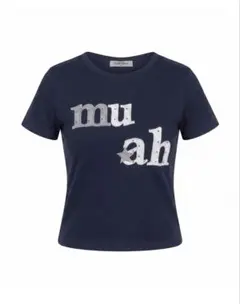 MUAHMUAH ドットスターパッチ半袖Tシャツのサムネイル