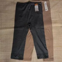 【新品】婦人　7分丈パンツ　Mサイズ　 2枚セット