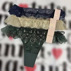 チュチュアンナ♡Tバックショーツ♡Ｌサイズ♡3枚セットのサムネイル