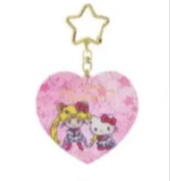 2511 セーラームーン　キティ　サンリオコラボ　アクリルキーホルダー