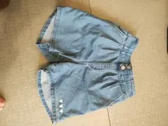デニムハーフパンツ 150サイズ