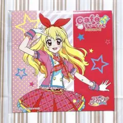 アイカツ　ランチョンマット　アニon cafeすてーしょん　星宮いちご