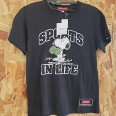 PEANUTS Impal 半袖Tシャツ ブラック Sサイズ
