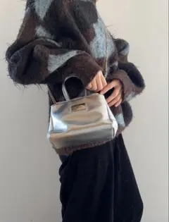 ef-de シルバー2wayミニショルダーバッグのサムネイル