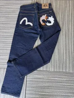 超希少）EVISU エヴィス 金虎刺繍 デニムジーンズ - メルカリ