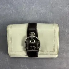 COACH SOHO Buckle Leather Wallet y2k 00s