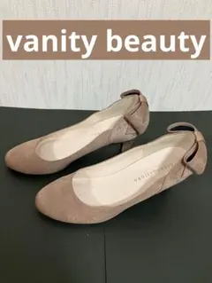 VanityBeautyリボンサテンパンプス 24cm