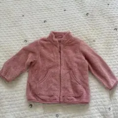 UNIQLO フリースジャケット 90cm ピンク