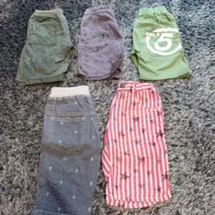 ショートパンツ 5点セット 110 120 まとめ売り