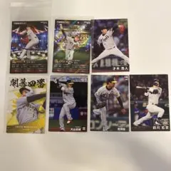 カルビー プロ野球カード 阪神タイガース　７枚
