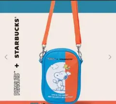海外限定　PEANUTS + STARBUCKS ショルダーバッグ