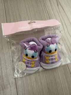 【新品】ディズニー 公式 デイジー ベビーソックス 9cm 10cm 11cm