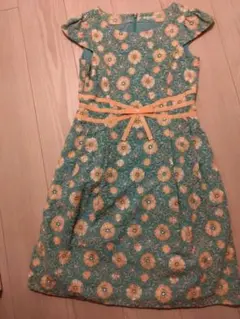 トッカ　160 総刺繍　花柄　ワンピース　美品