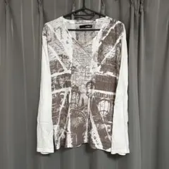 HAMNETT ユニオンジャック 長袖Tシャツ カットソー