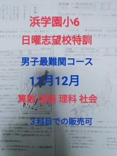 2025年最新】浜学園 小6 復習テストの人気アイテム - メルカリ