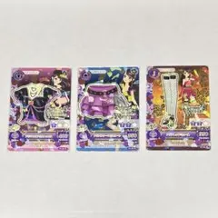 アイカツ アイカツカード 1弾レア アゲハコーデ 紫吹蘭