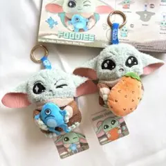 52TOYS グローグーの食卓 ぬいぐるみストラップ マカロン スター