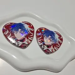 まほやく バレンタイン ハート缶バッジ フィガロ ミチル - メルカリ