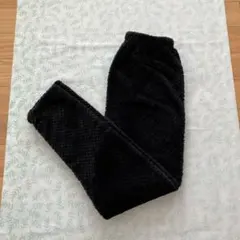 ❣️新品未使用✨レディース カジュアル 暖モコモコパンツ ウエストゴム 黒 M〜L